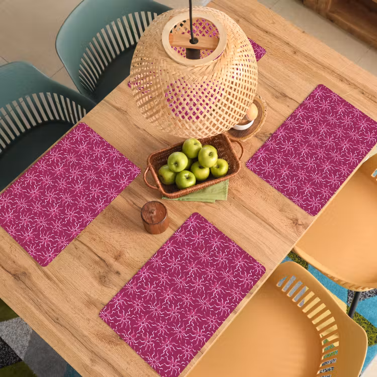 Salvamantel – 6 piezas - Bohemia - Sol - Magenta — 3
