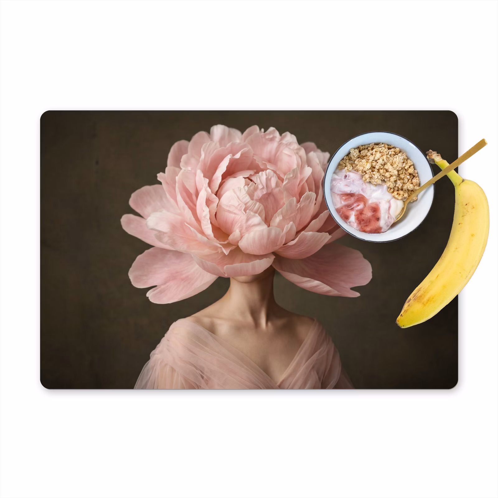 Salvamantel – 6 piezas - Cara - Rosa - Rosa — 1