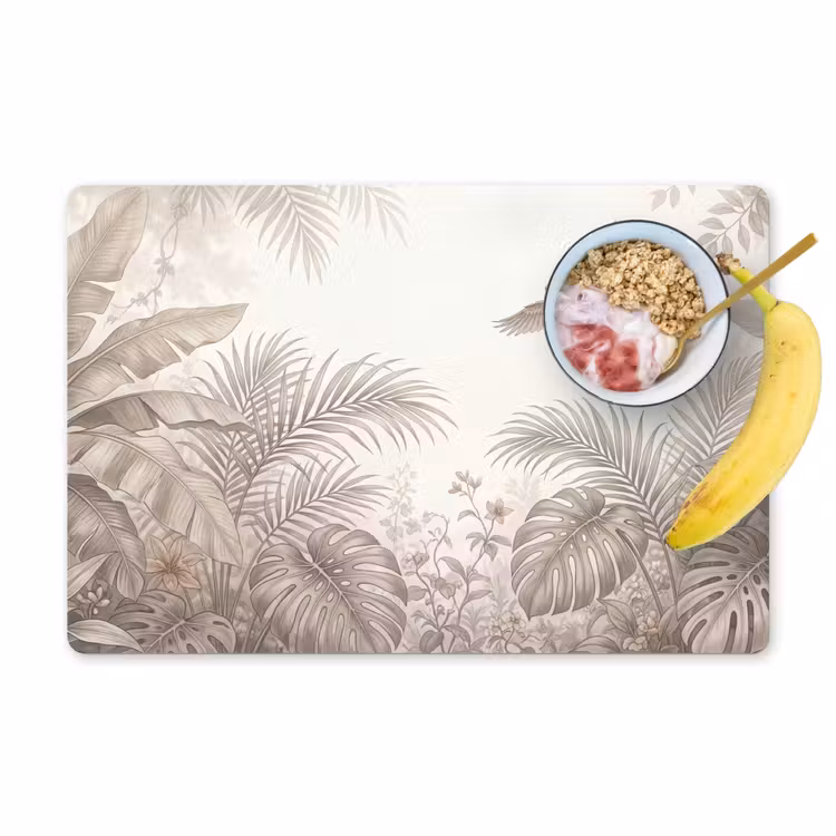 Salvamantel – 6 piezas - Loro - Selva - Tropical — 1