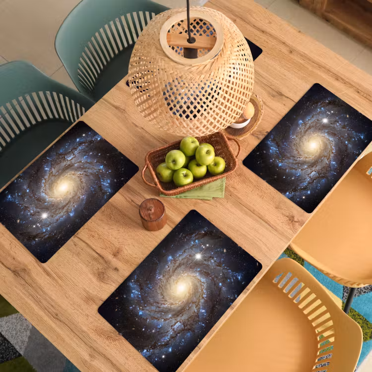 Salvamantel – 6 piezas - Cosmos - Galaxia - Oscuridad — 3