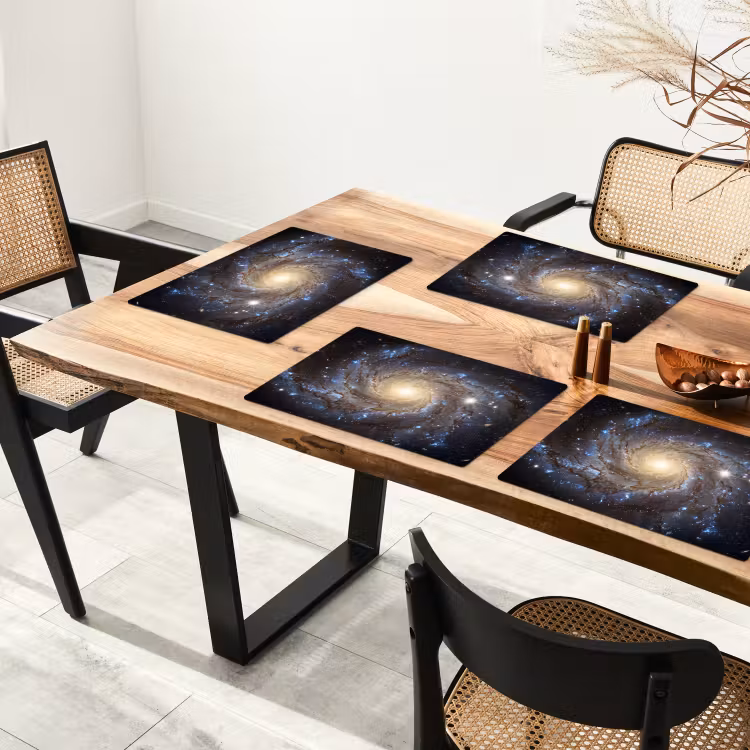 Salvamantel – 6 piezas - Cosmos - Galaxia - Oscuridad — 4