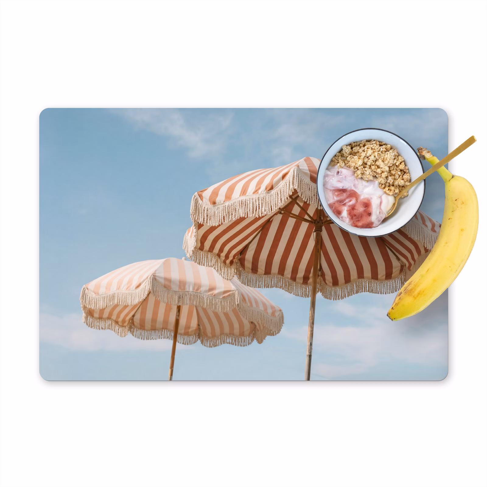 Salvamantel – 6 piezas - Parasol - Aire - Rojo — 1