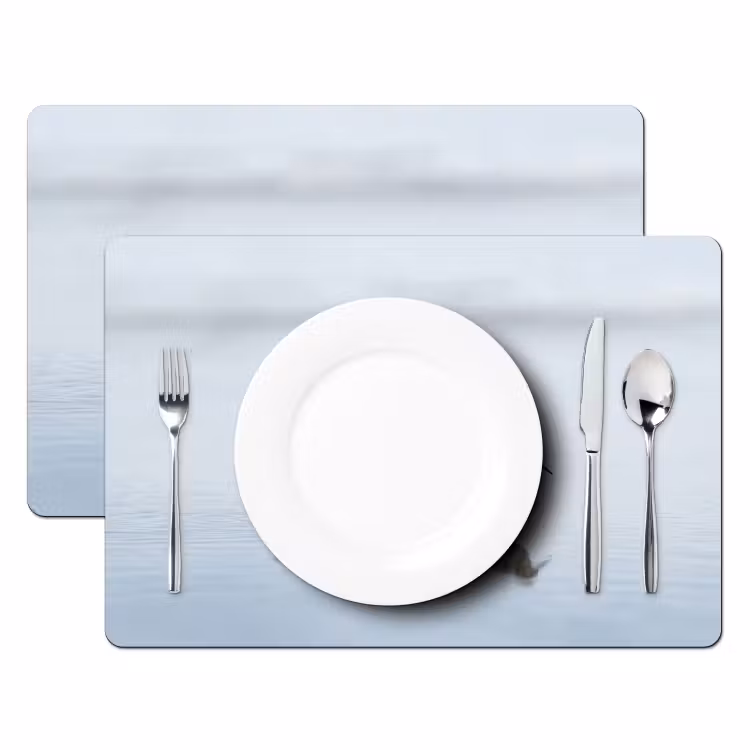 Salvamantel – 6 piezas - Pájaros - Agua - Gris — 2