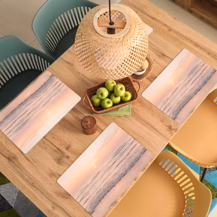 Salvamantel – 6 piezas - Sol - Playa - Rosa — 3