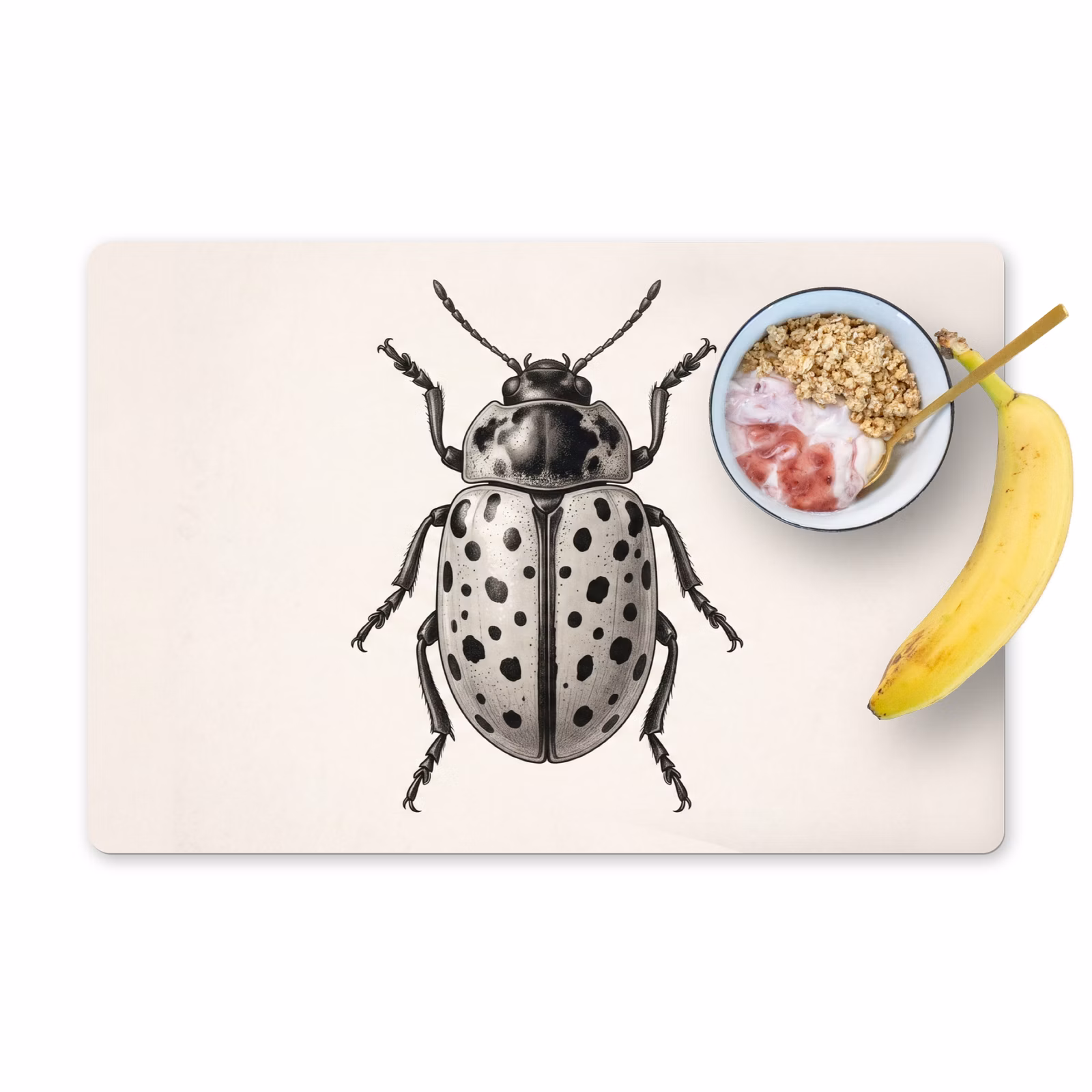 Salvamantel – 6 piezas - Escarabajo - Insecto - Vintage — 1