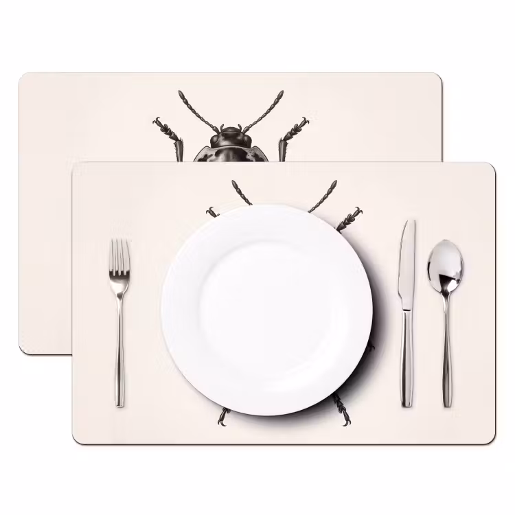 Salvamantel – 6 piezas - Escarabajo - Insecto - Vintage — 2
