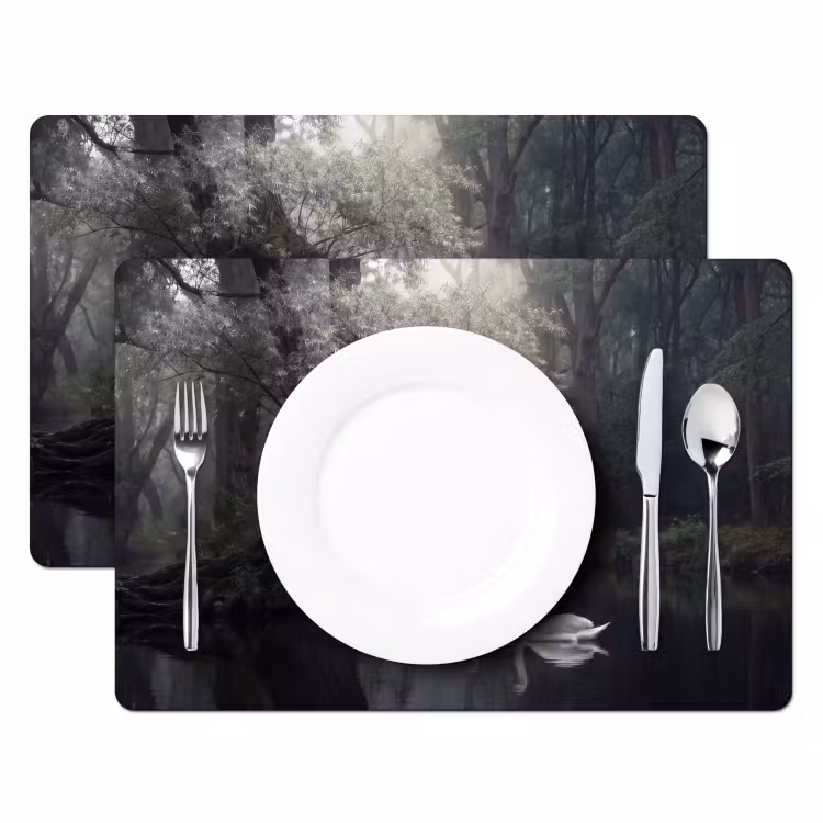 Salvamantel – 6 piezas - Cisnes - Río - Bosque — 2