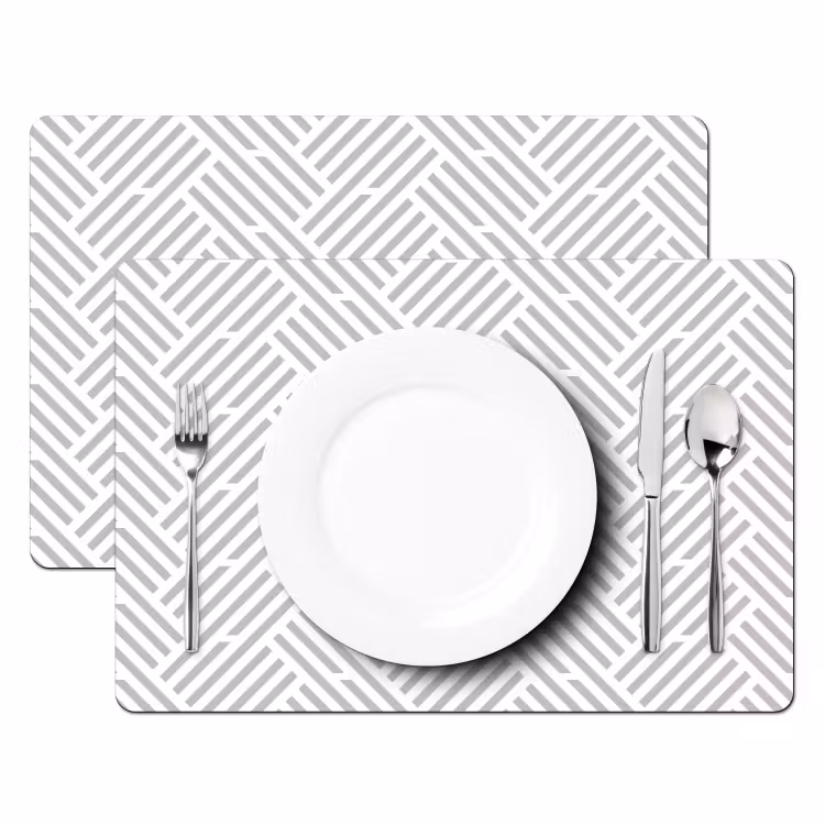 Salvamantel – 6 piezas - Gráfico - Patrón - Moderno - Rayas — 2