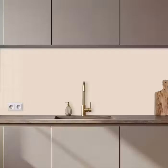 Revestimiento cocina - Beige - Color sólido