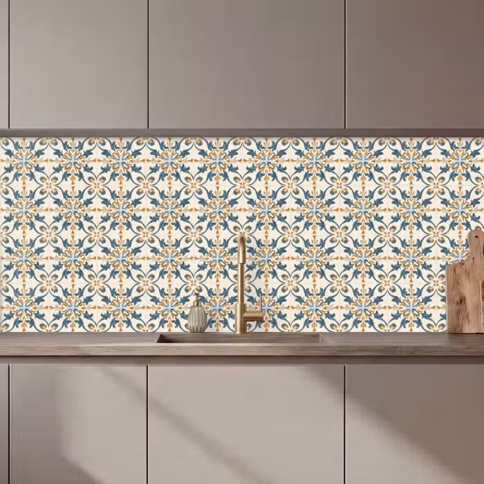 Revestimiento cocina - Estampado - Clásico - Colorido