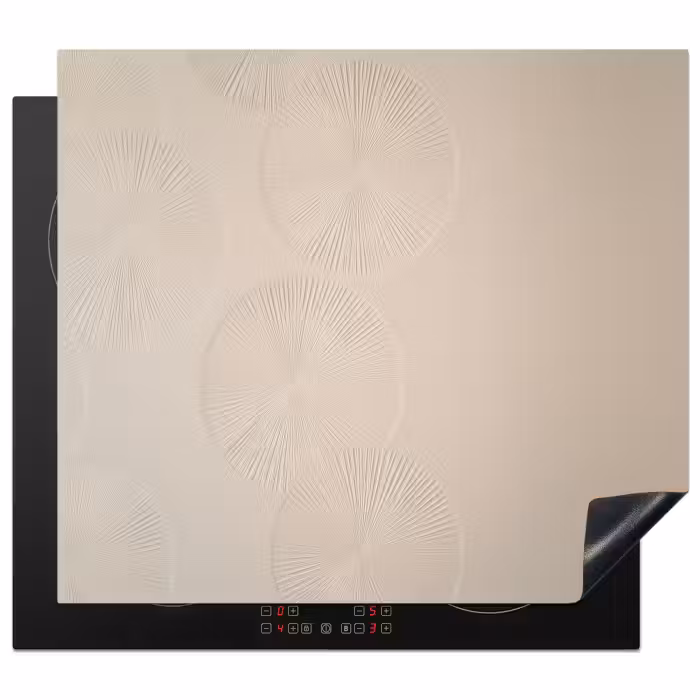 Protector de inducción - Japandi - Beige - Moderno